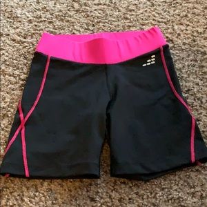 BCG Black and Pink Workout Shorts - XS